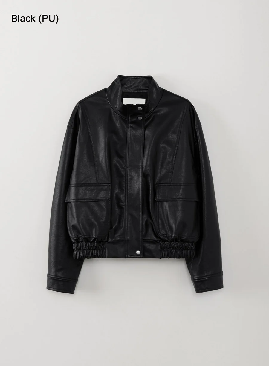 linger leather jacket | OHOTORO