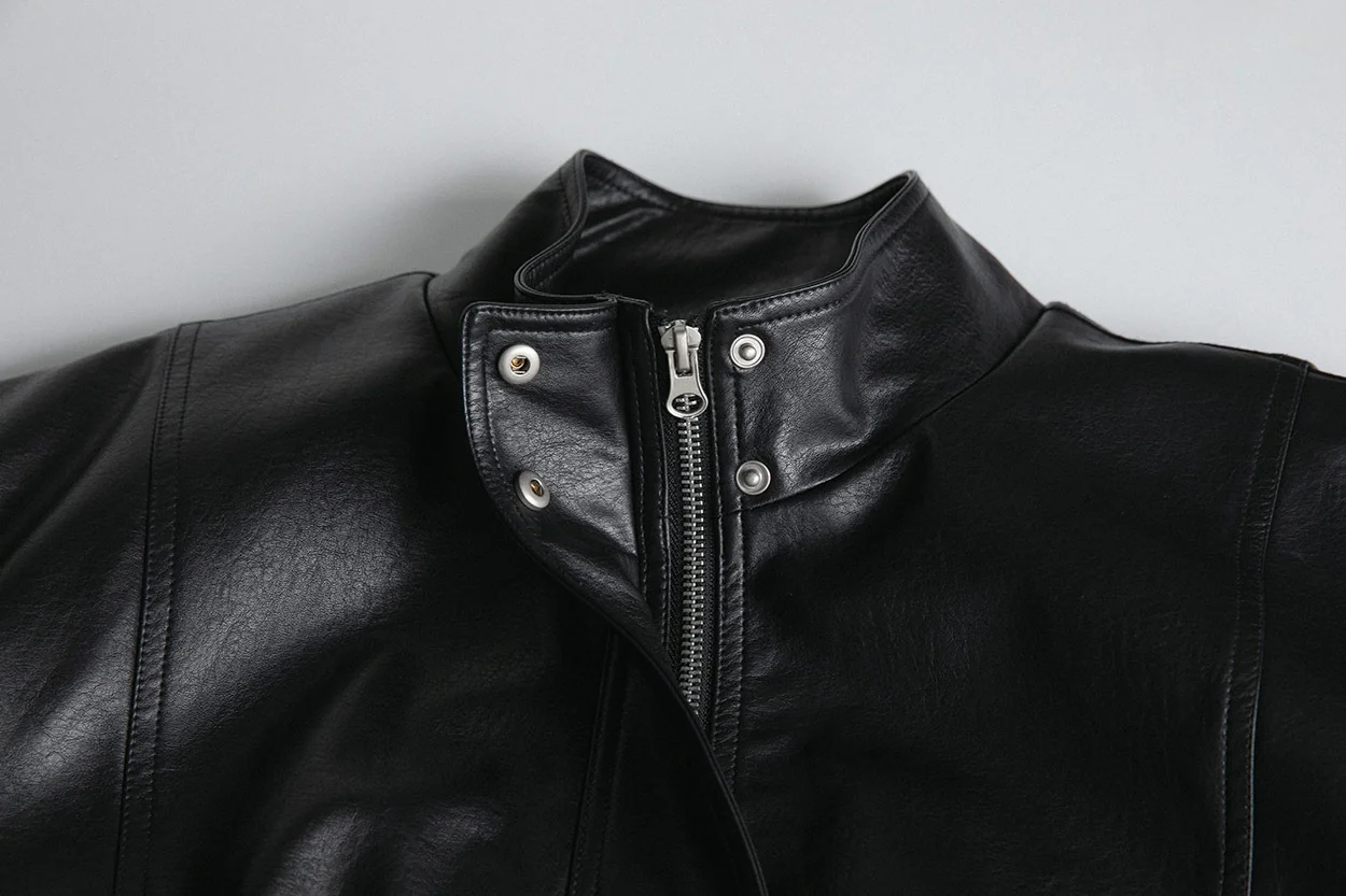 linger leather jacket | OHOTORO