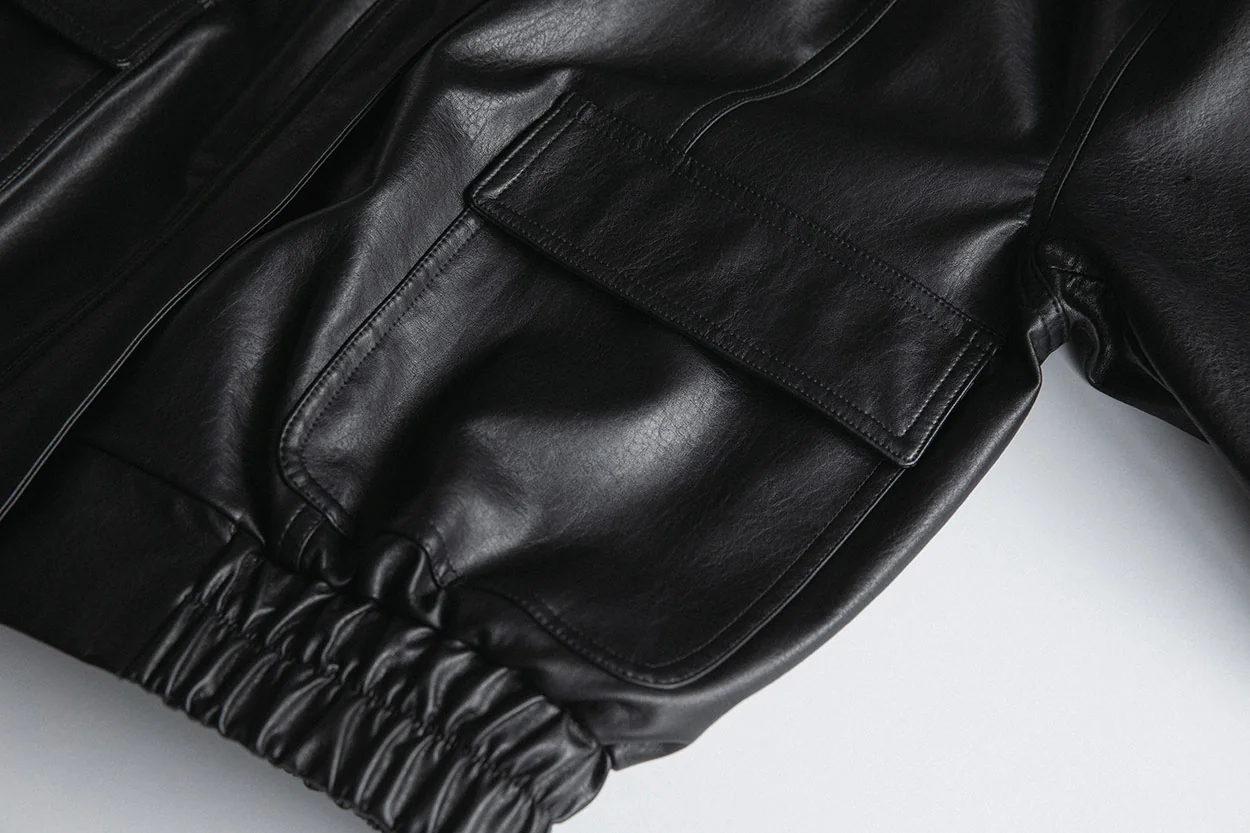 linger leather jacket | OHOTORO