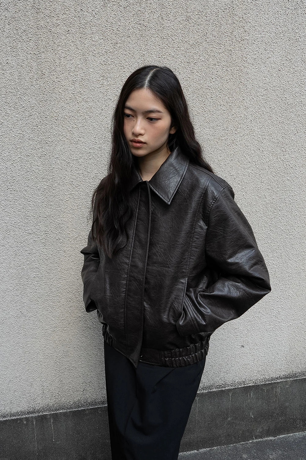 dusk leather jacket | OHOTORO