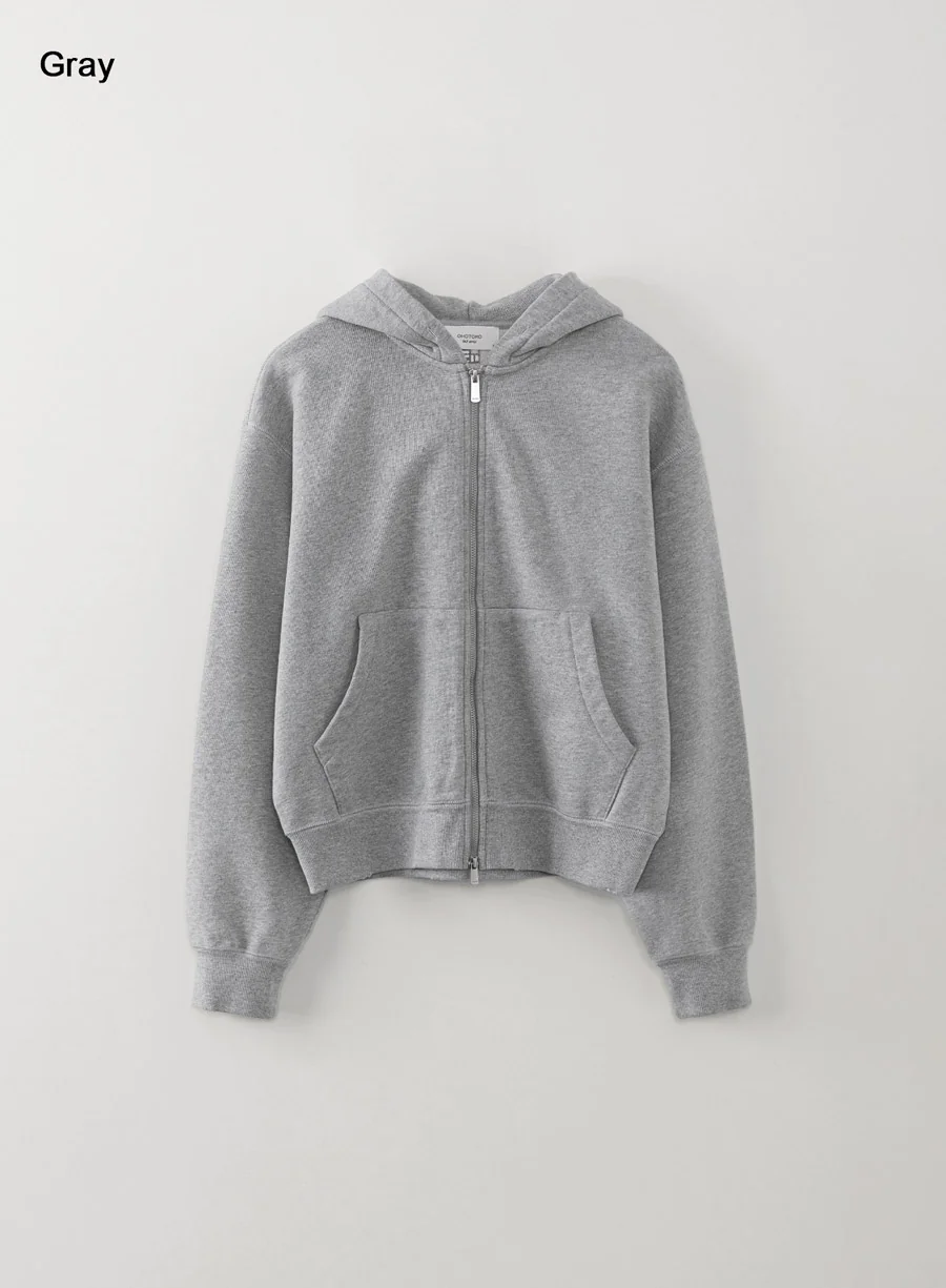 nap pigment zipper hoodie | OHOTORO