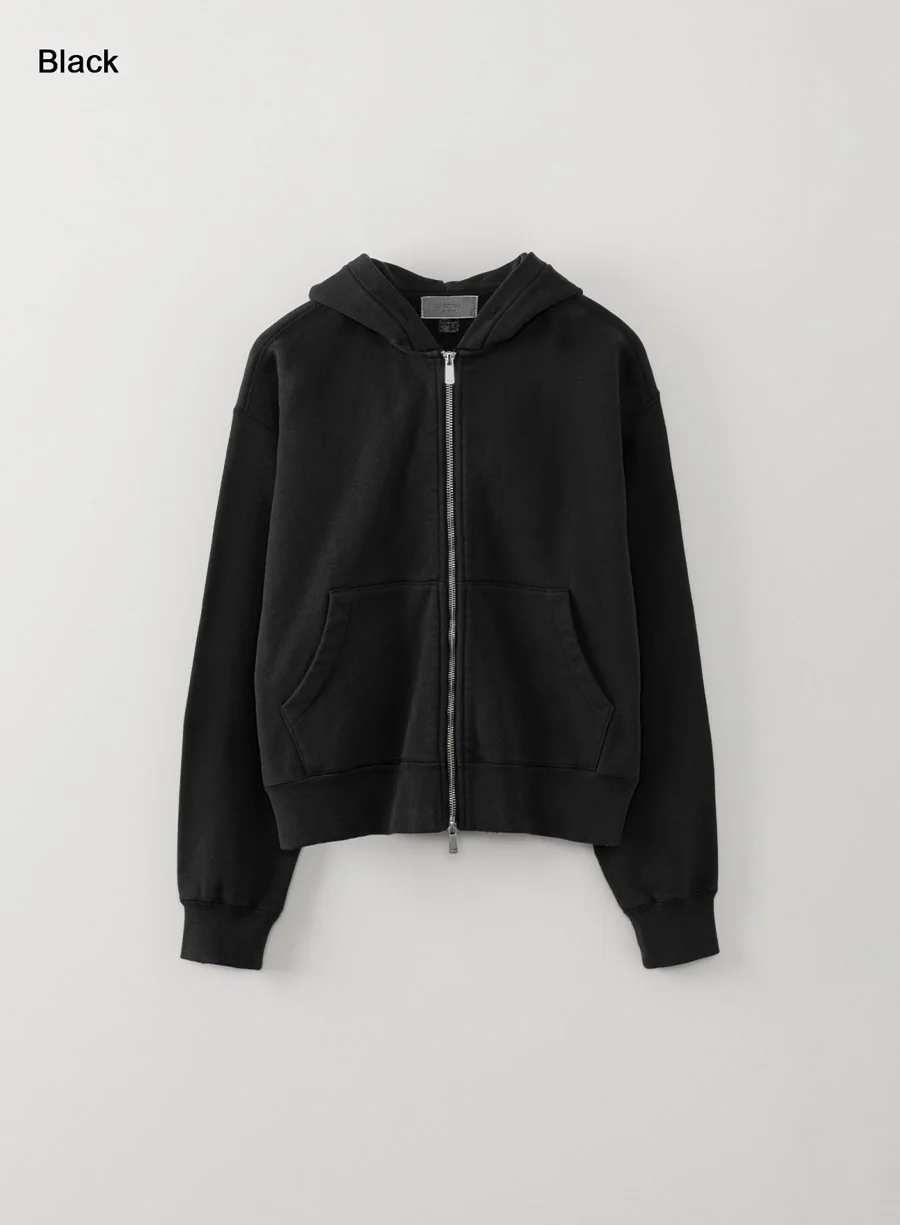 nap pigment zipper hoodie | OHOTORO