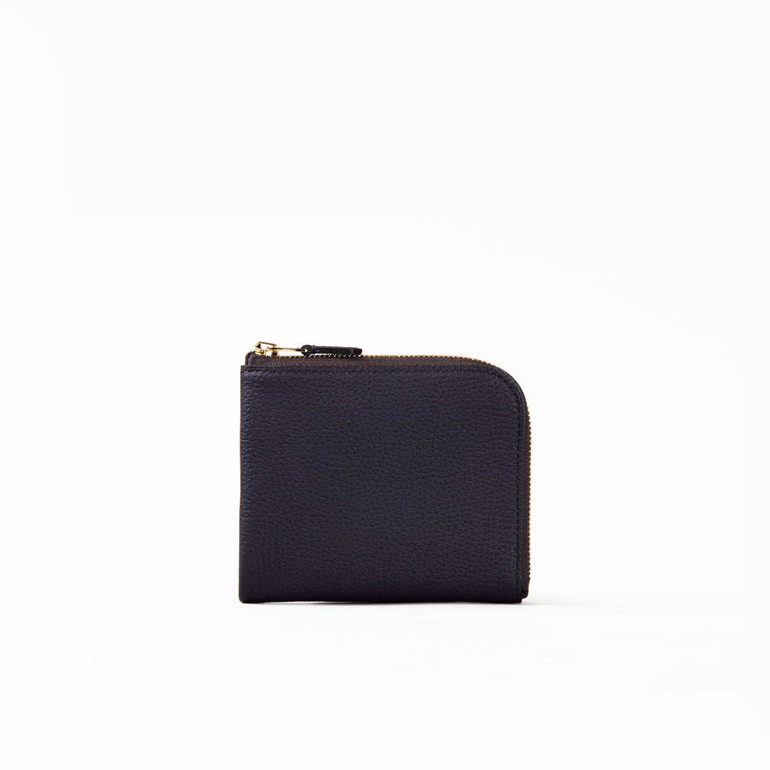 大峽製鞄 ｜ ミニ財布－Lジップ札入れ『マルチケース』(ネイビー