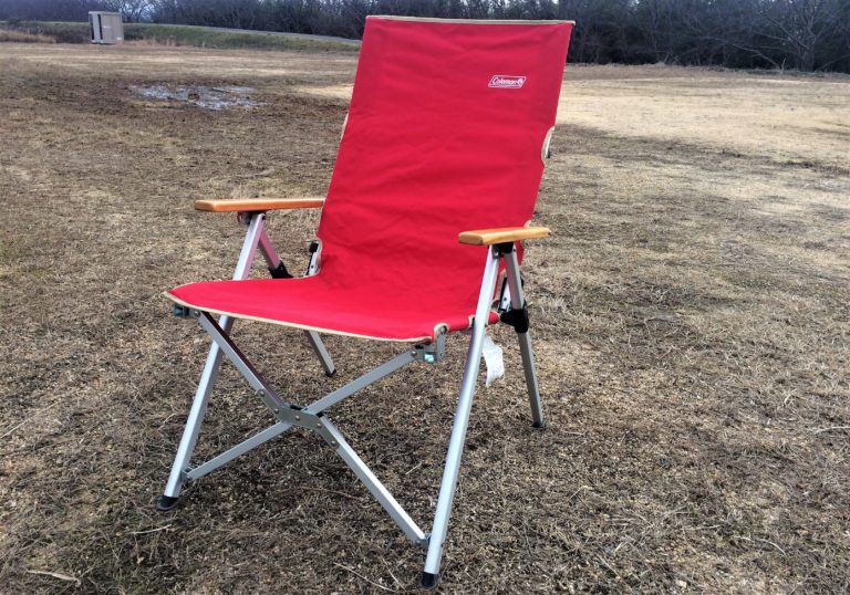 コールマン3段階リクライニング式ハイバックチェアは座り心地最高