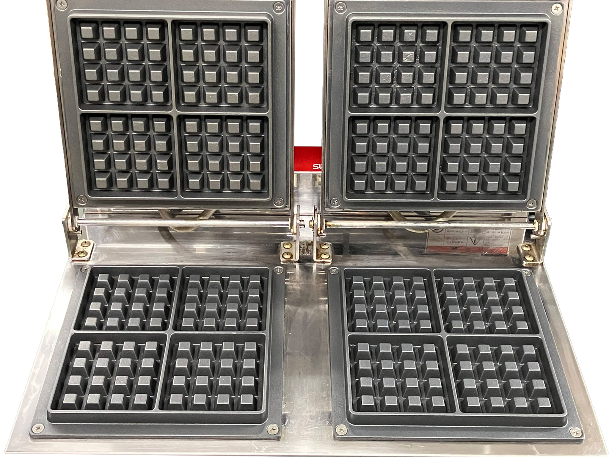 再塗装事例】SUNTECのワッフルメーカーを塗装してイベントでの使用も
