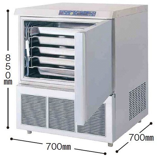 QXF-005BC5 ブラストチラー急速冷却機 1/1ホテルパン5枚収納 福島工業