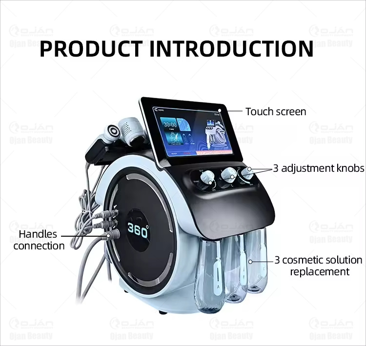 Factory Price Portable 6 In 1 Hydra Dermabrasion With Skin