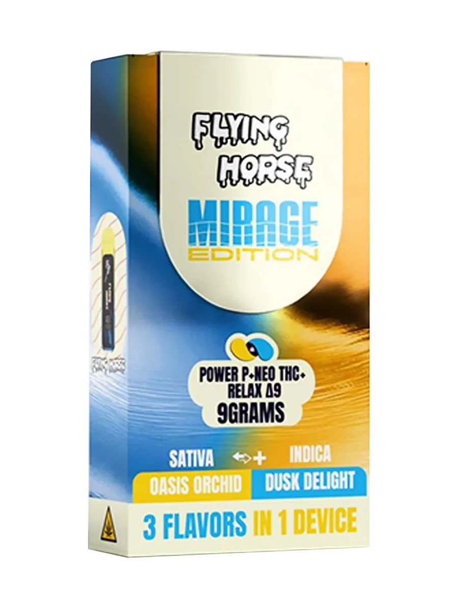 Oasis Orchid | Dusk Delight Flying Horse 3in1 Mirage Edition Vape
