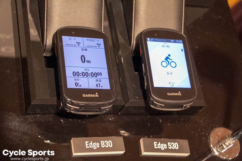 ガーミン新機種エッジ530、エッジ830発売 サイクルスポーツのニュース