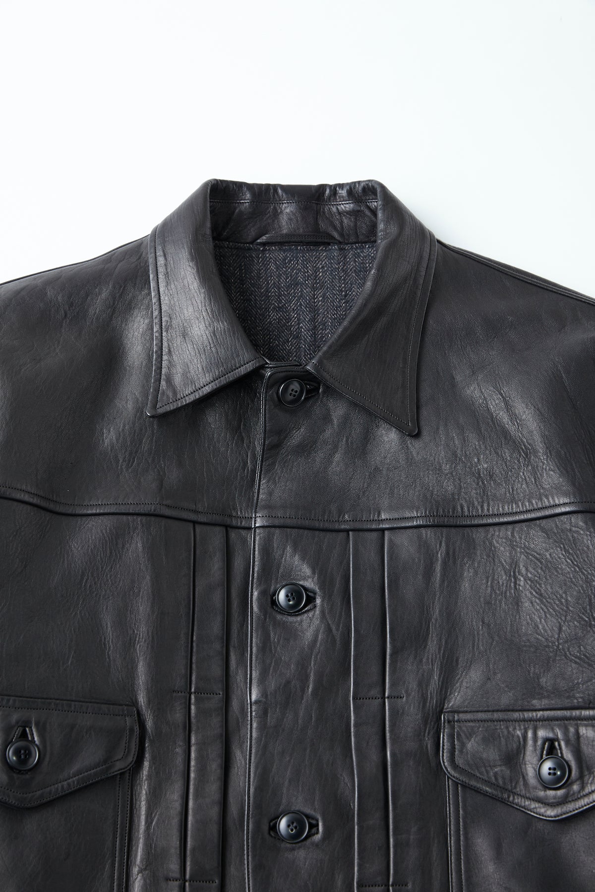 PATINA HORSE-HIDE JEAN JACKET - 252OJ-JK18 – OLD JOE BRAND