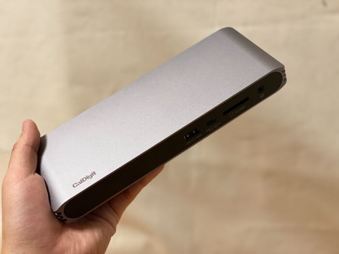 CalDigit USB-C Pro Dockレビュー｜ケーブル一本でトリプル