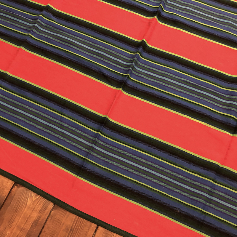 Pendleton Beaver State Blanket Red Navy black Native Mexican