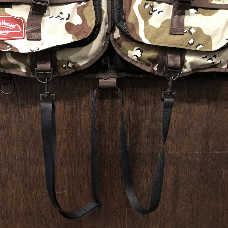 Anglers House Life Floating Vest Jacket Sand Camo Deadstock