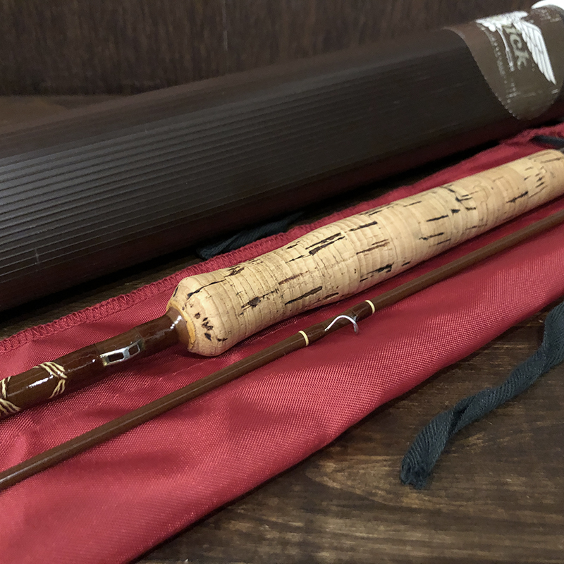 Fenwick FF535 Glass Fly Rod with Case & Rodsox Mint フェンウィック