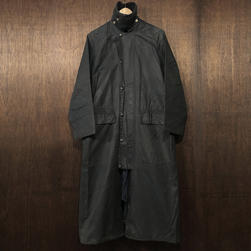 Barbour Burghley Coat 2Warrant Navy C34 バブアー バーレー コート