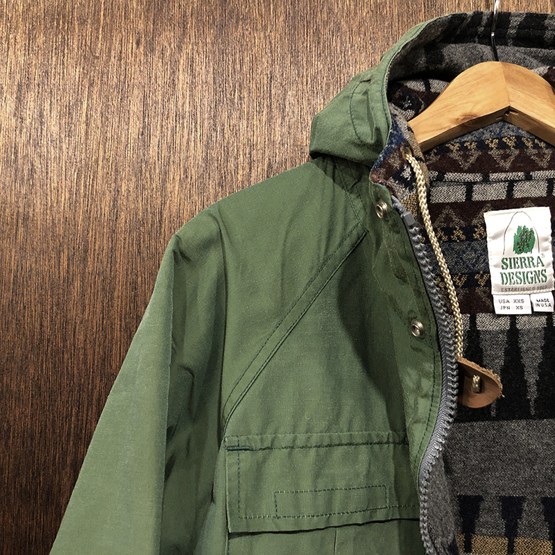 Sierra Designs 60/40 Pendleton Gray Native Wool Mountain Parka