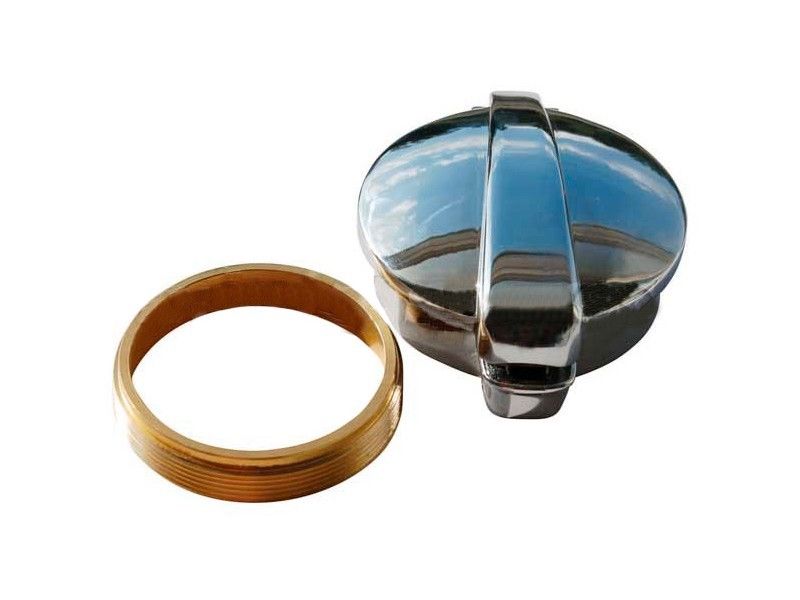 CLASSIC MINI CHROME MONZA PETROL/FUEL CAP AUSTIN MORRIS COOPER S