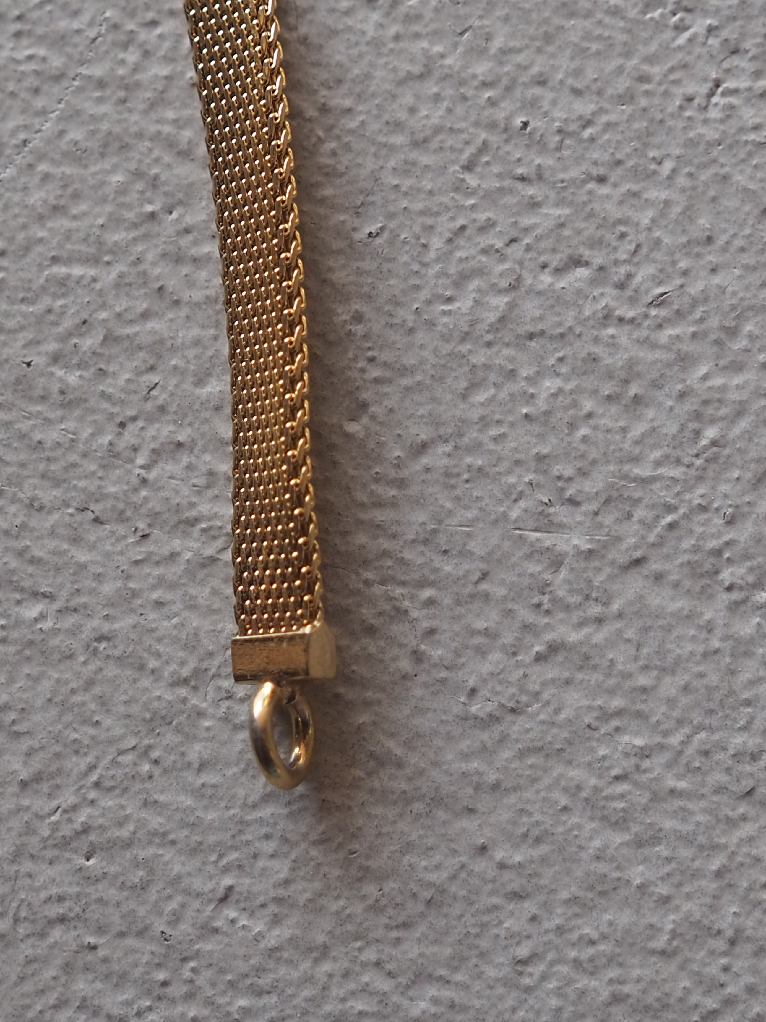 Christian Dior ディオール CDロゴ ブレスレット ゴールド ヴィンテージ