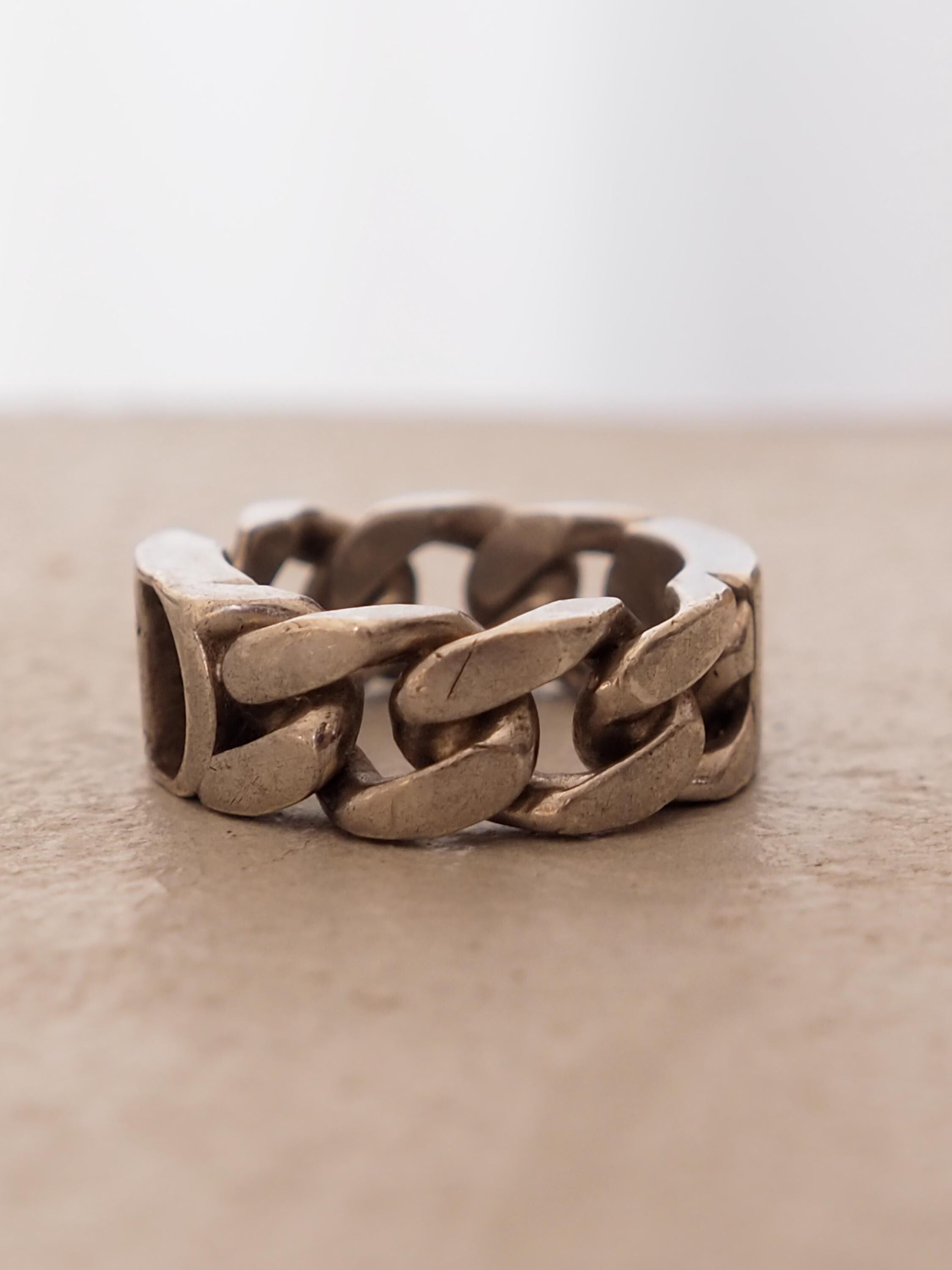 Christian Dior ディオール アイコンチェーン リング 指輪 メンズ ユニ