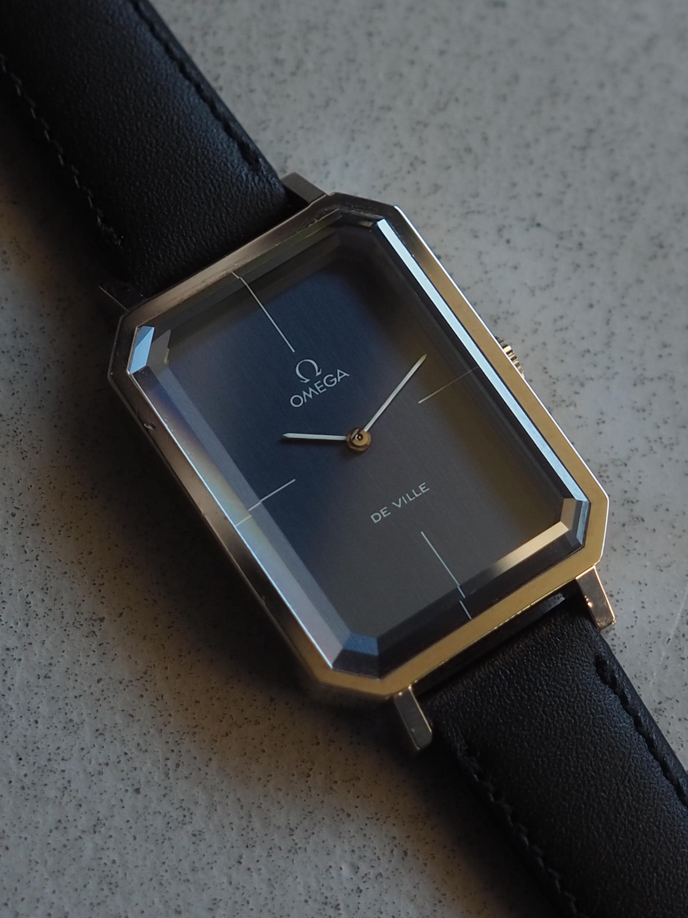 OMEGA オメガ DE VILLE デビル エメラルド ウォッチ 腕時計 シルバー