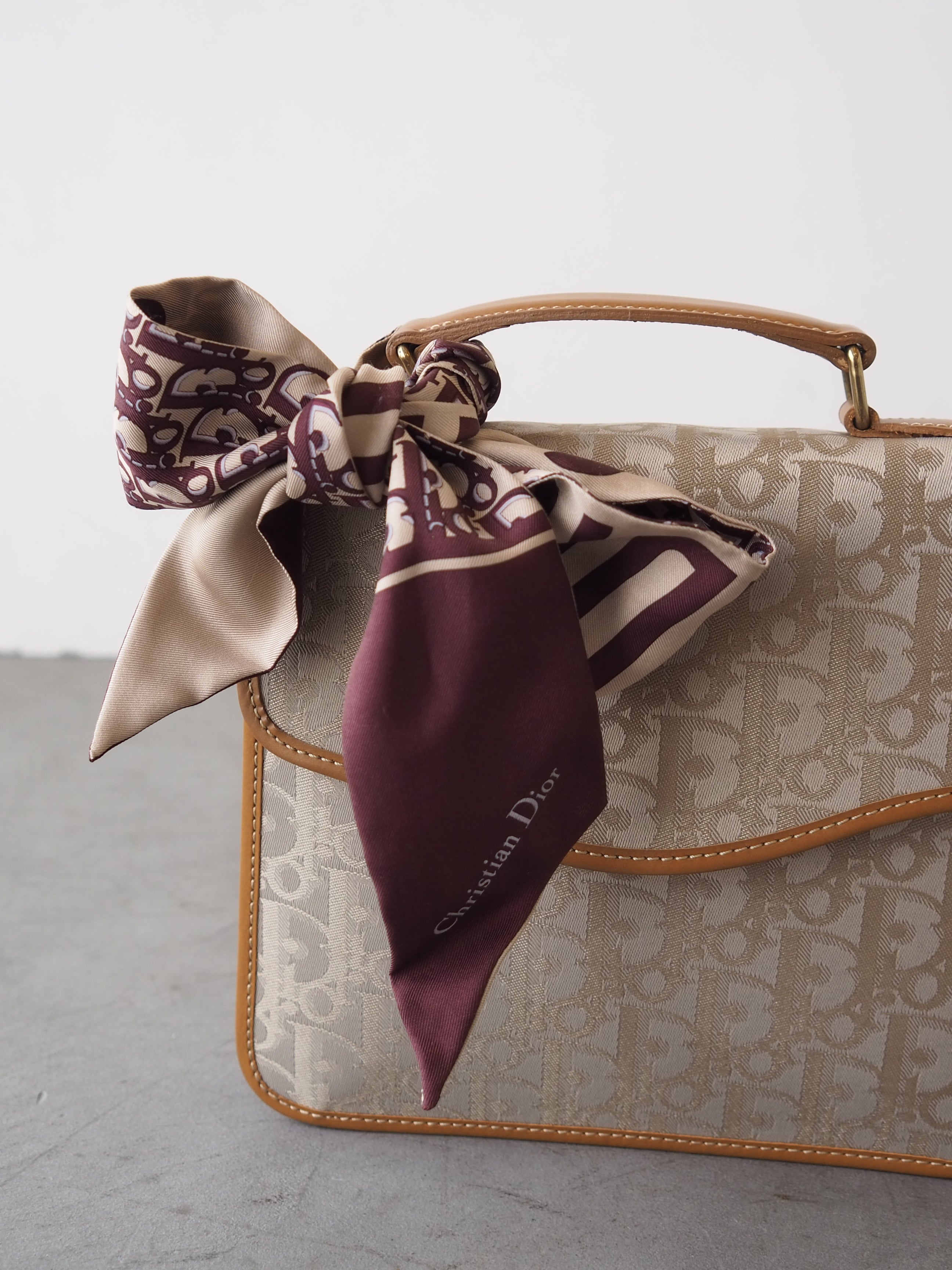 Christian Dior ミッツァ J'ADIOR スカーフ リバーシブル トロッター