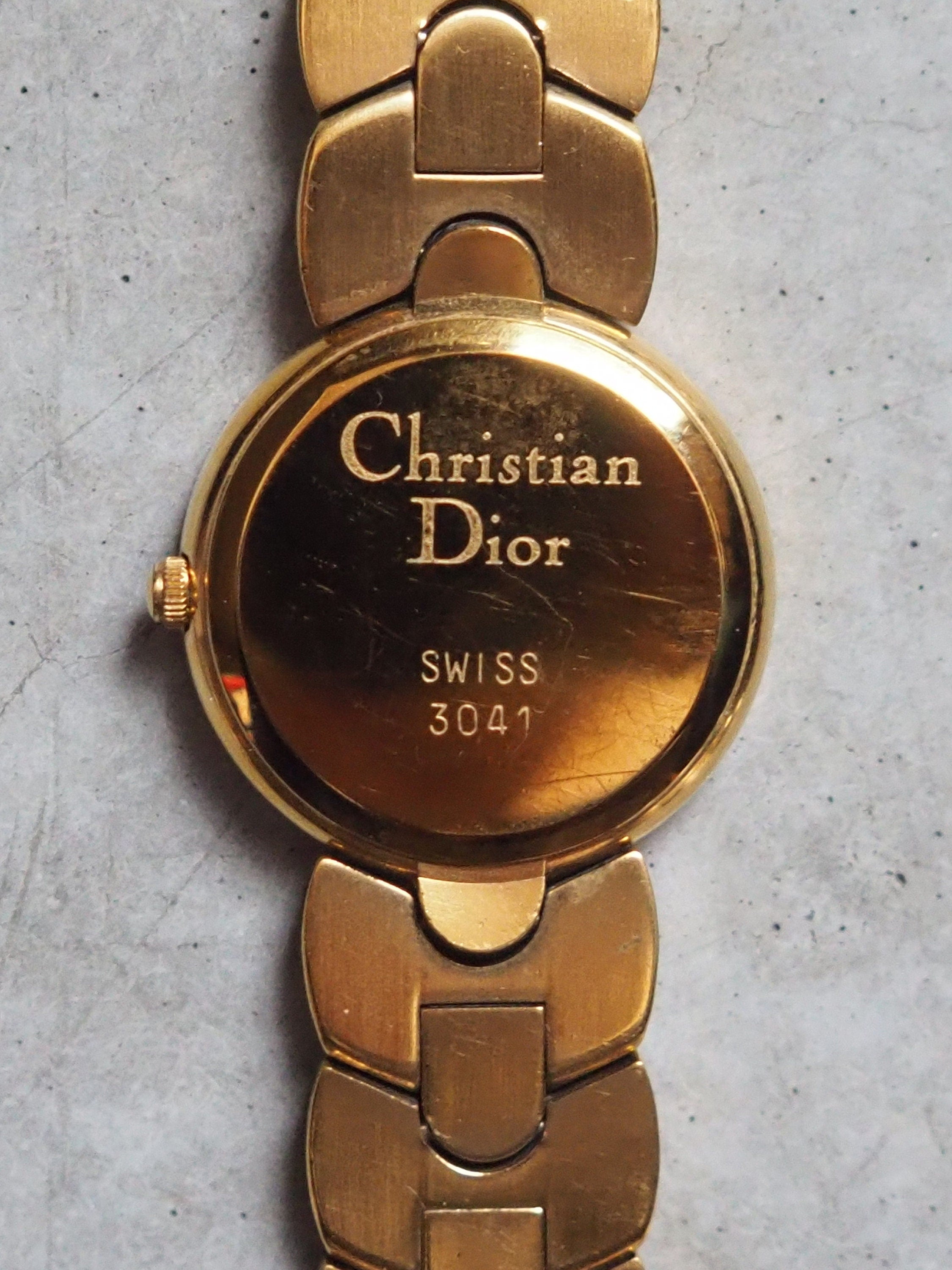 Christian Dior ブラックムーン バキラ ウォッチ ヴィンテージ