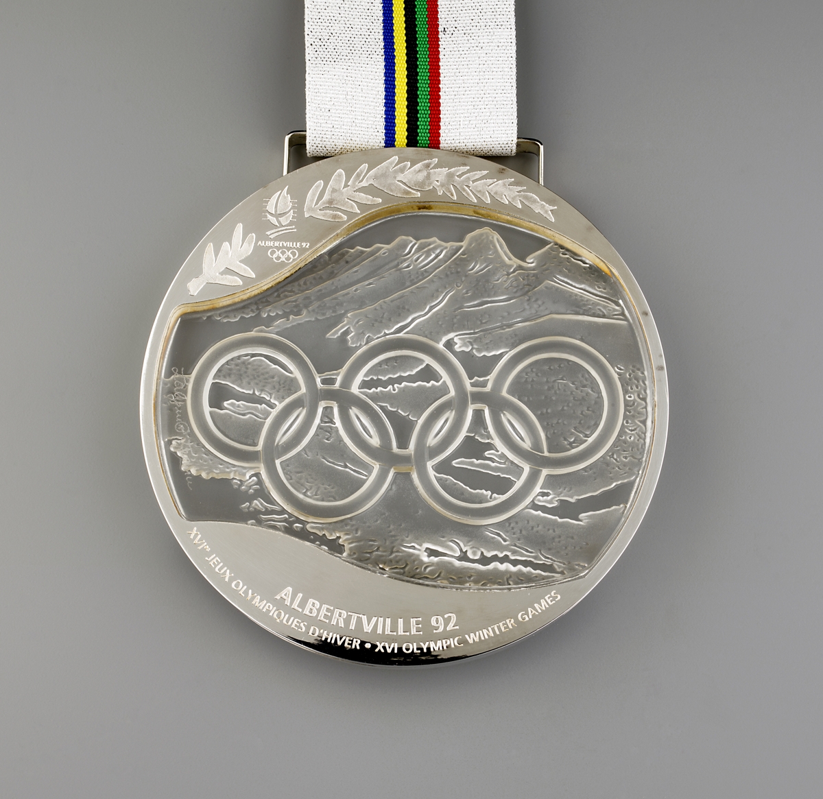 Olympic Museum-Reference record. Albertville 1992, winner's medal