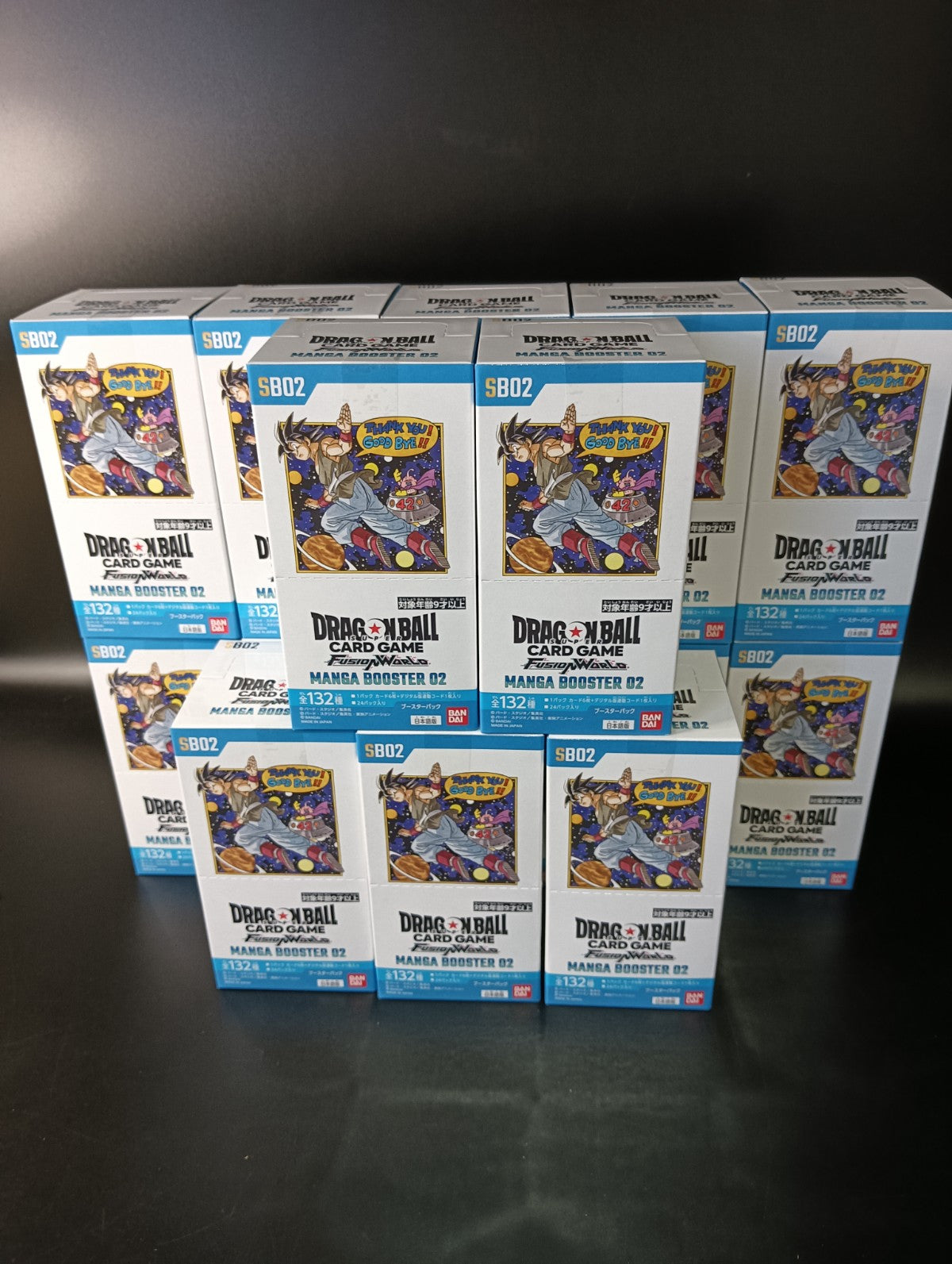 SB-02】MANGA BOOSTER 02 Booster TCG BOX & CASE〔Factory Sealed〕
