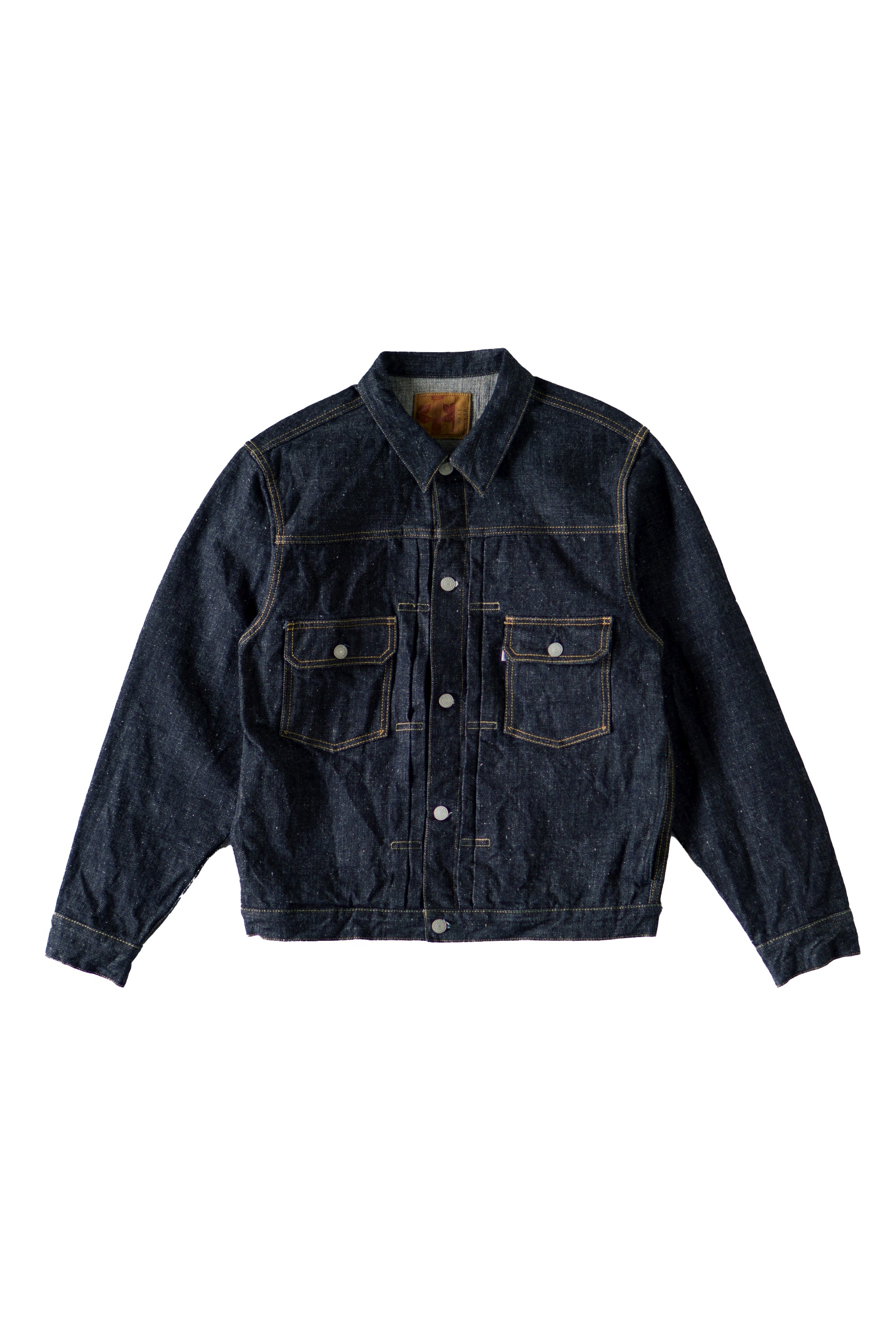 3211 15.5oz TYPE 2 SLUB-NEP DENIM JACKET – OMOTO official online