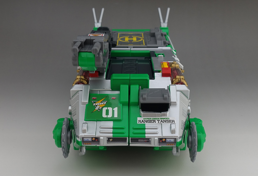 ハイパーグリーンレンジャー1号 レンジャータンサー トミカハイパー