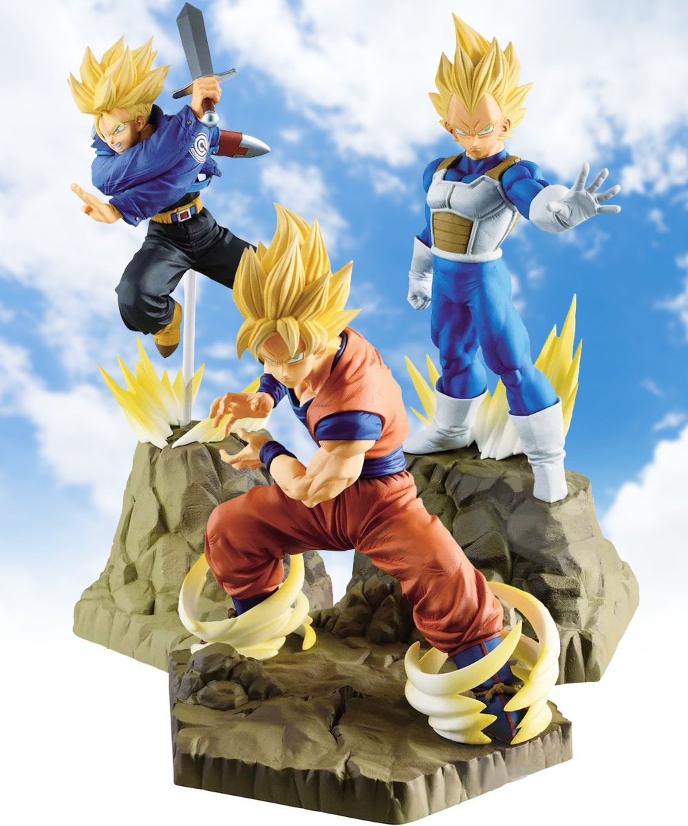 Absolute Perfection Figure】3大超サイヤ人！孫悟空&ベジータ