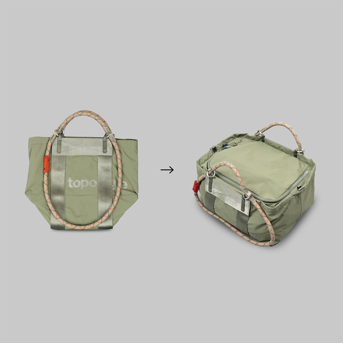 Topologie Summit Duffle Small Deep Teal Tech Sateen – Omoi Life Goods