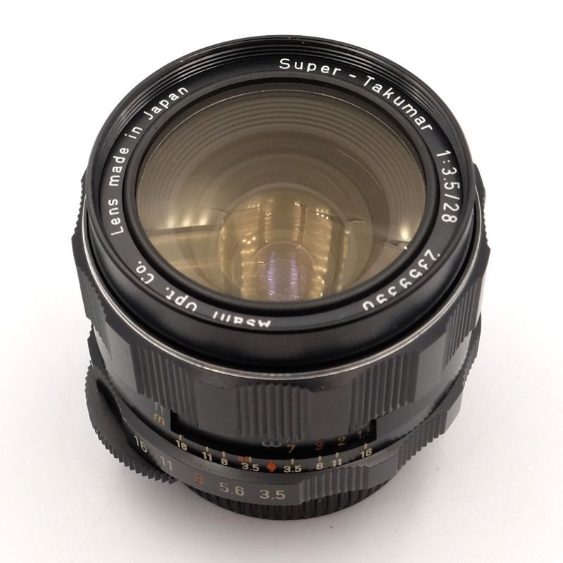 Asahi Opt. Co.,（旭光学工業） Super-Takumar（タクマー）28mm/F3.5