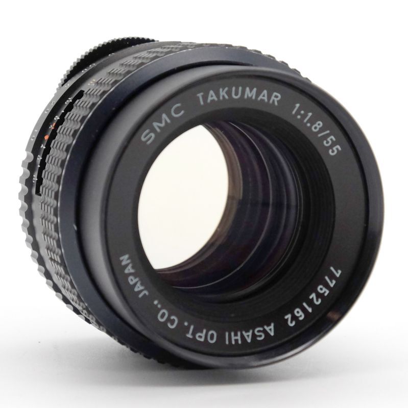 Asahi Opt Co.,（旭光学工業）SMC TAKUMAR（タクマー） 55mm/F1.8