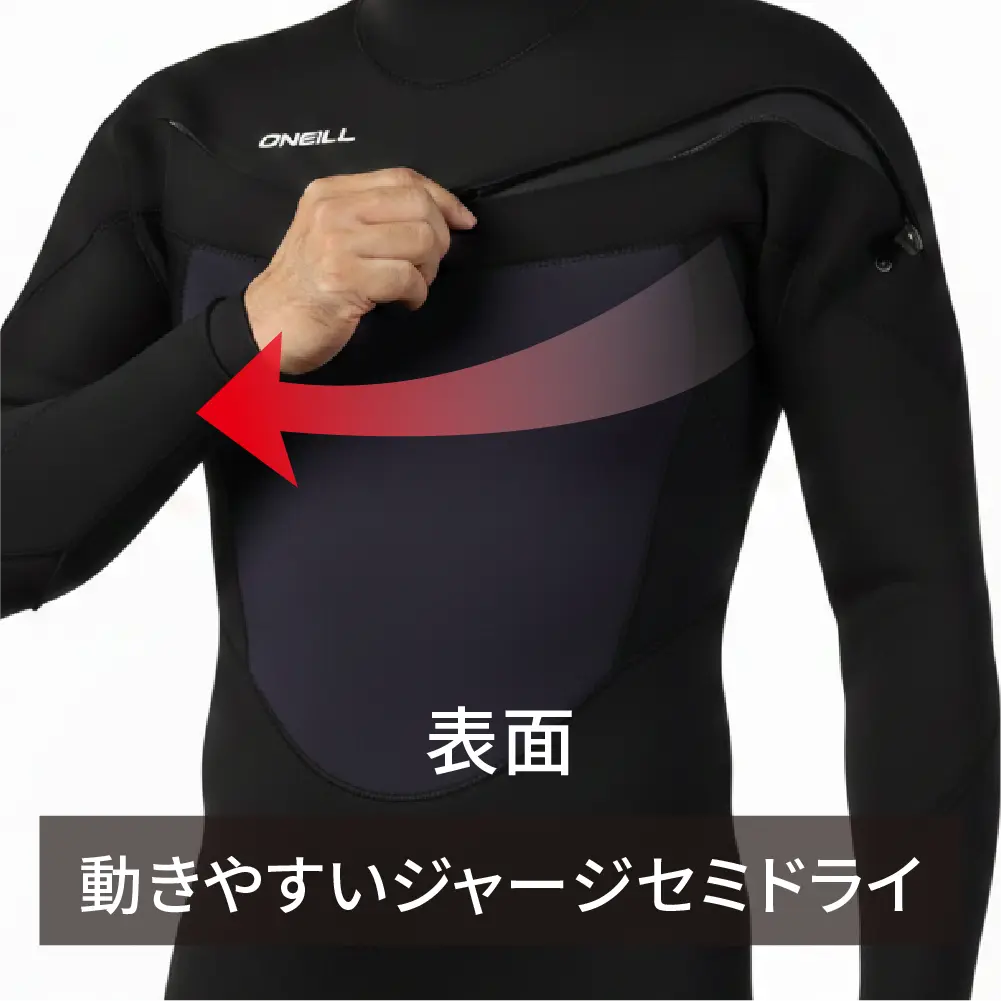 NEW】LCZ FX セミドライ 5/3mm (2026) - 【公式】オニール（O'NEILL