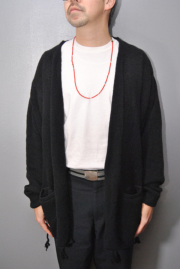 COMOLI カシミヤ製品染 カーディガン