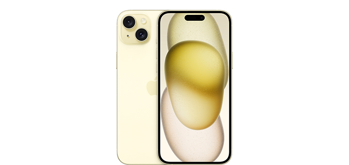 iPhone 15 Plus（カラー：イエロー / 容量：256GB） – ワンモバイル
