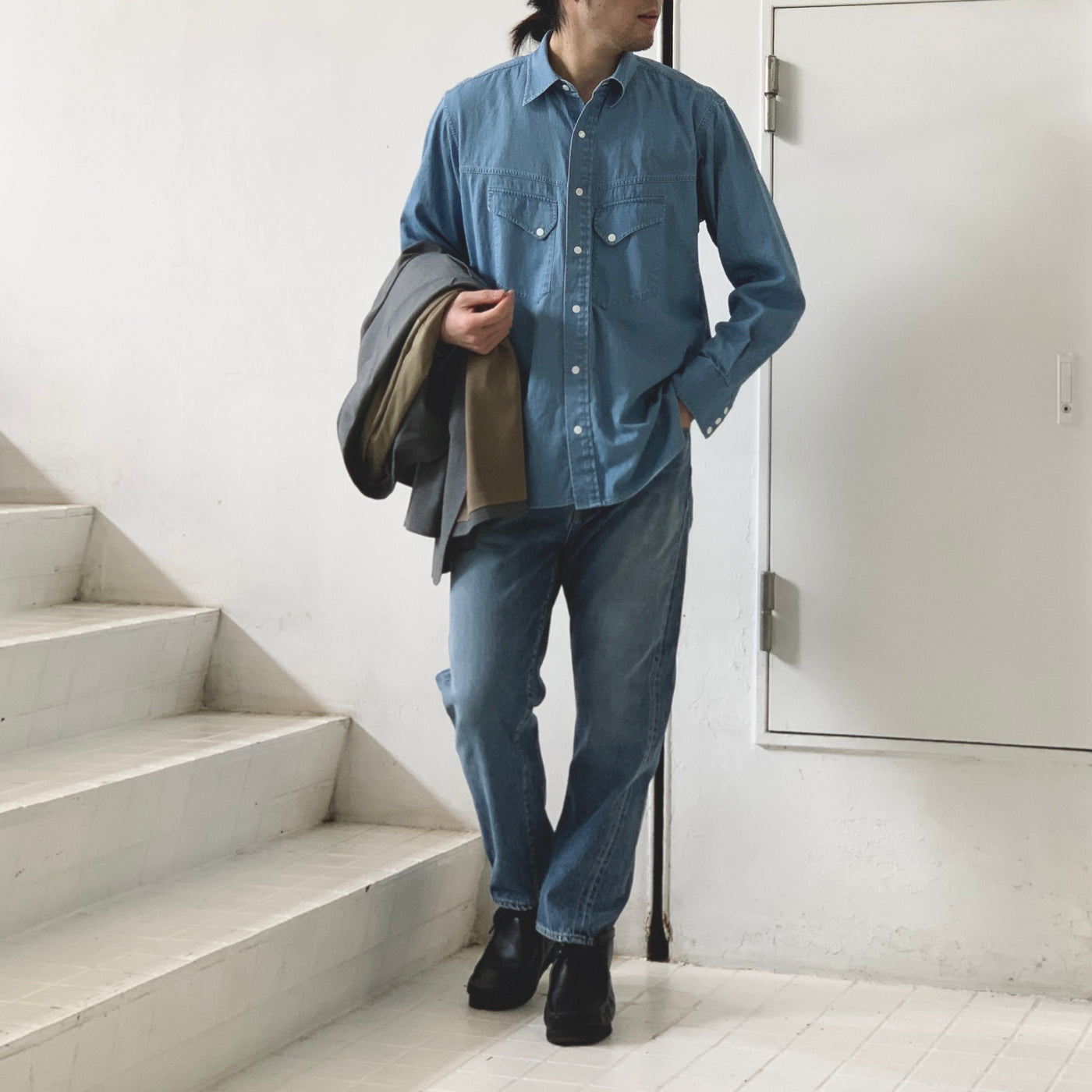 Unlikely】 Unlikely Dress Cowboy Shirts 1977 Wash – ONENESS ONLINE