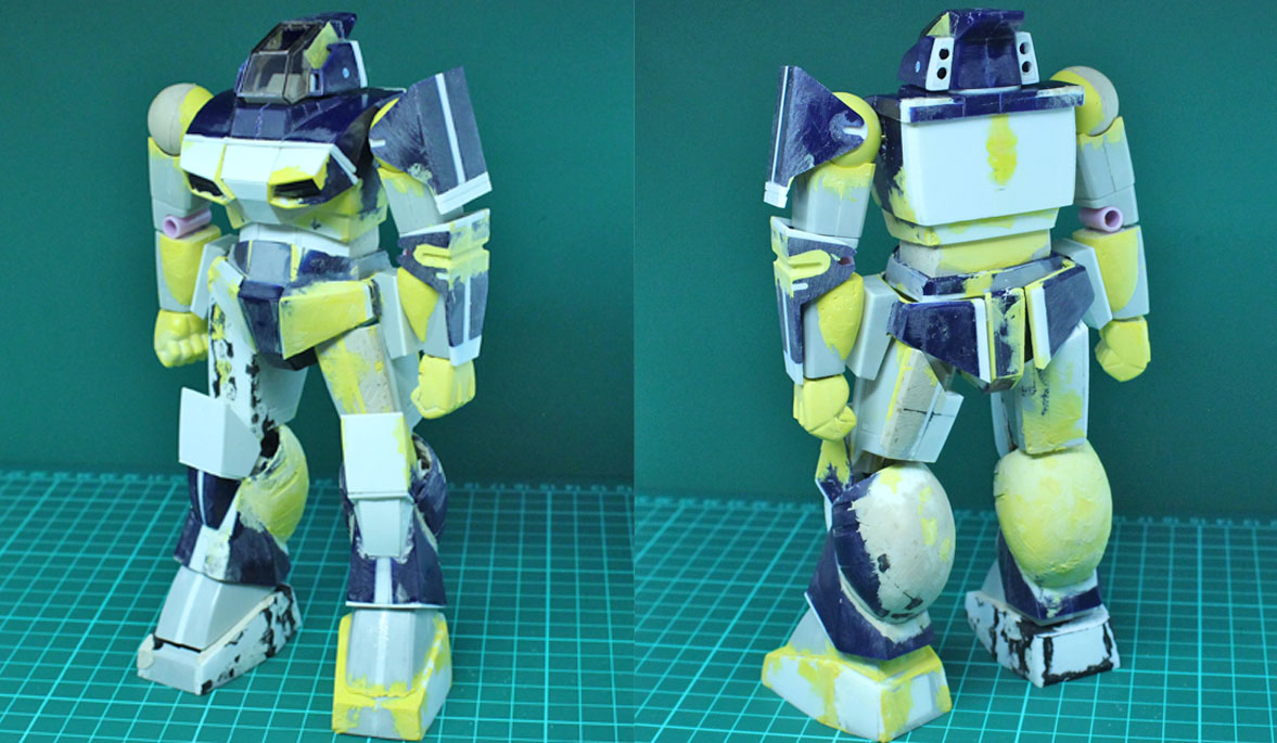 タカラ旧キット 1/48をリアルタイプカラーに改造 | ワンオフ