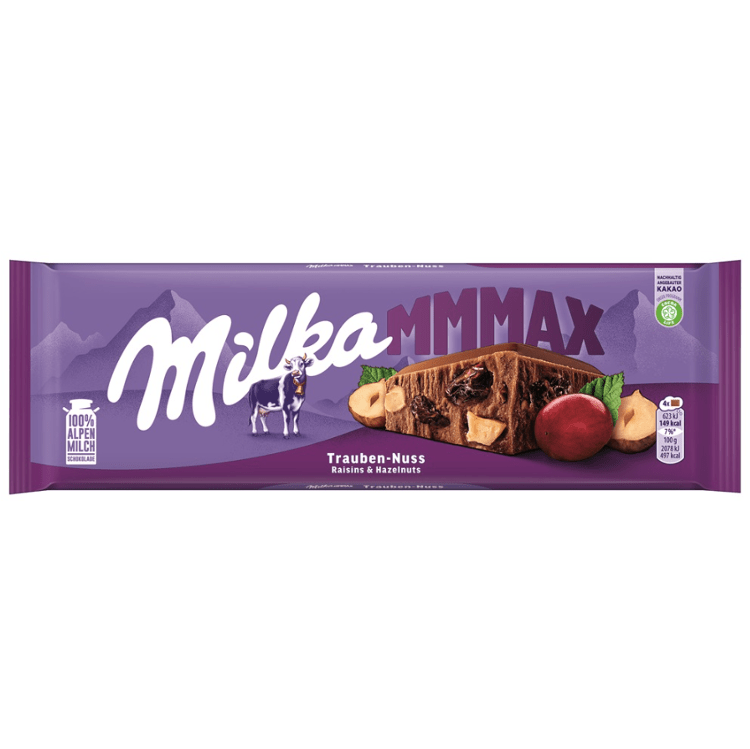 Milka MMMAX Raisin & Hazelnut – One Stop German Shop