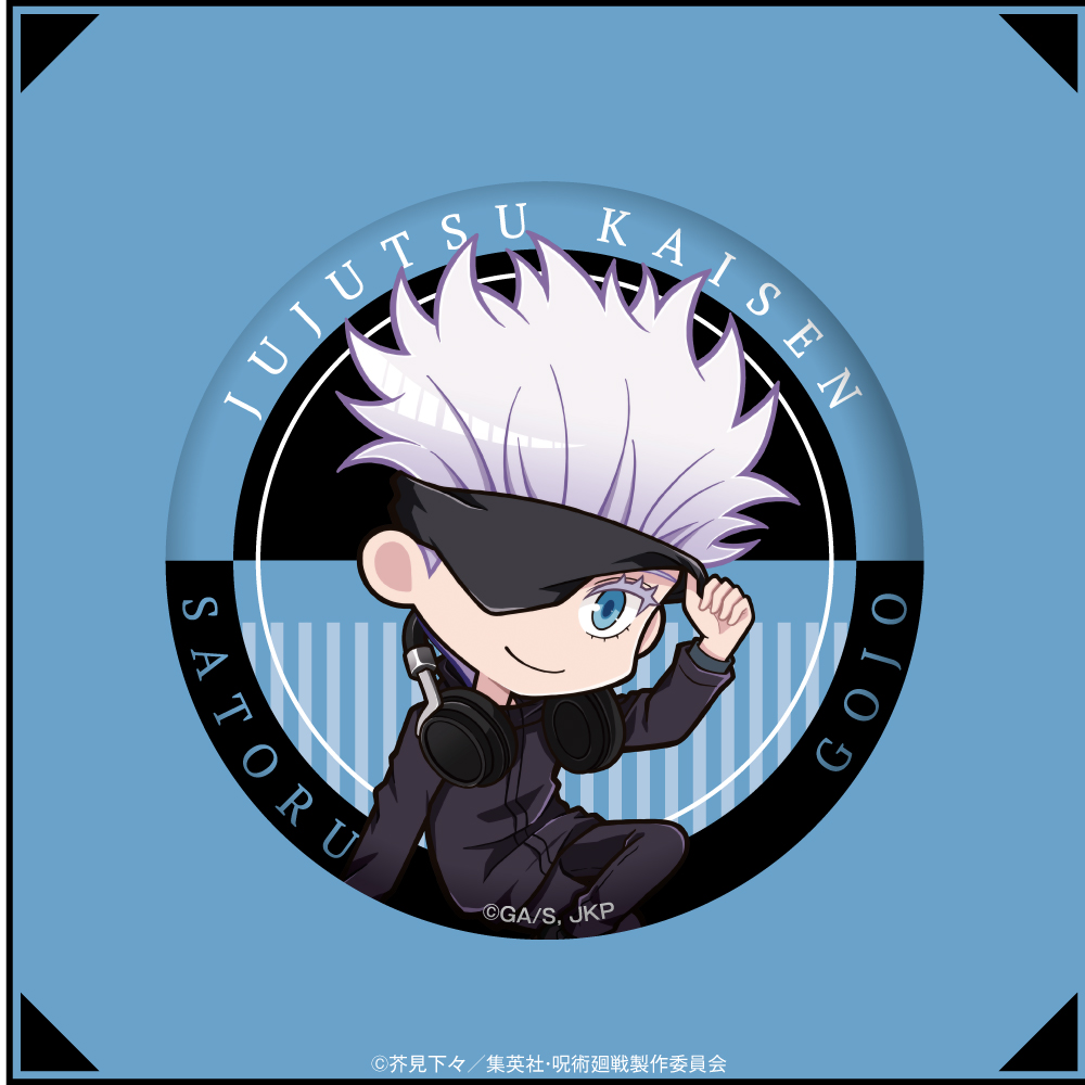 ONKYO DIRECT｜「呪術廻戦」描き起こしデフォルメイラスト 缶バッジ