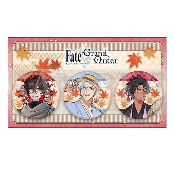 Fate/Grand Order 缶バッジ3個セット（全2種）