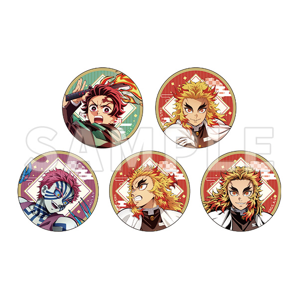 鬼滅シアター 無限列車編 リバイバル上映 ランダム缶バッジ（全10種）