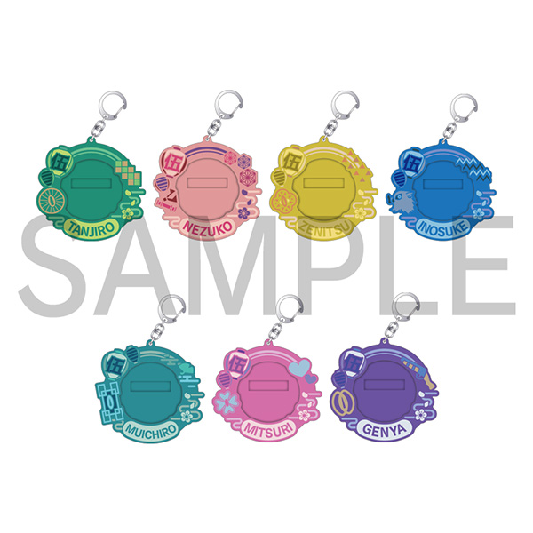 鬼滅祭 ～アニメ伍周年記念祭～」缶バッジカバー（全7種）