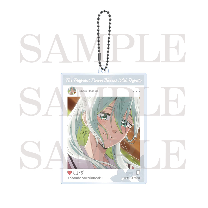 薫る花は凛と咲く SNS風ランダムアクリルチャーム（全6種）