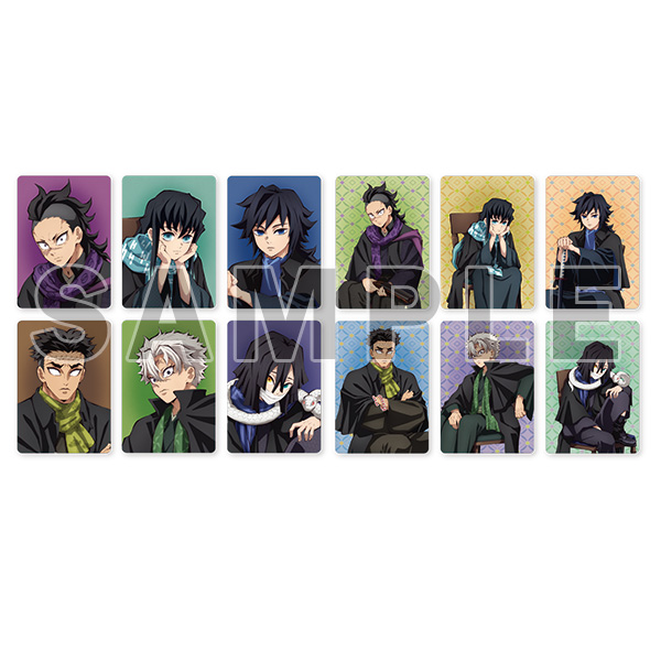 アニメ「鬼滅の刃」ランダムカード(全12種)