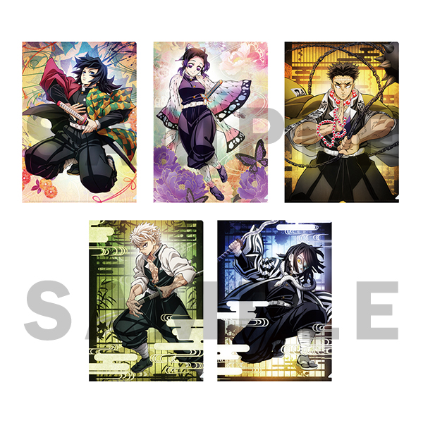 テレビアニメ「鬼滅の刃」柱稽古編 ティザービジュアル A4クリア