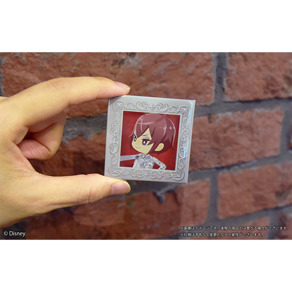 ディズニー ツイステッドワンダーランド』 スクエア缶バッジ プラチナ