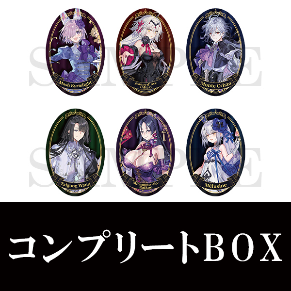 トレーディング缶バッジ（全6種）