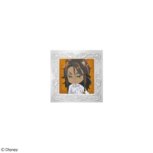 ディズニー ツイステッドワンダーランド』 スクエア缶バッジ プラチナ